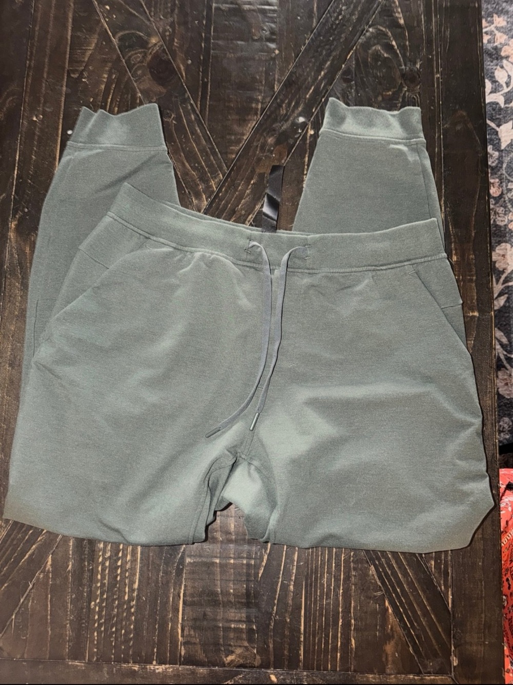lululemon athletica  Sage Green Drawstring Joggers